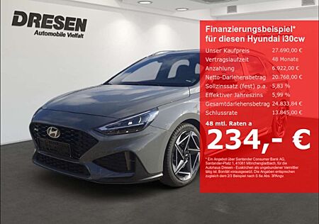 Hyundai i30 N Line 1.5 T-GDI(140 PS) 48V 7-DCT NAVI LED RFK SH