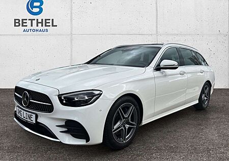 Mercedes-Benz E 220 d T AMG Line, Nappa-Leder, Pano Navi LED