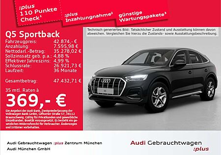 Audi Q5 40 TDI qu. S tronic advanced AHK/Na