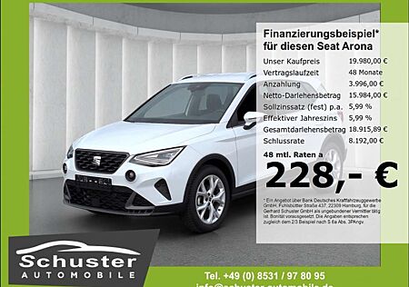 Seat Arona FR 1.0TSI*LED ACC R-Kam digCockp Navi SHZ