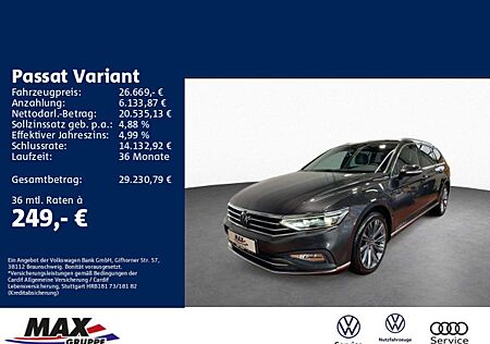 VW Passat Variant Volkswagen 2.0 TDI DSG Elegance MATRIX+KAMER