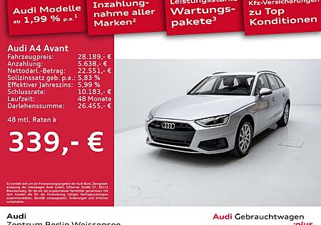 Audi A4 40 TDI S-TRO*QUAT*AHK*ACC*RFK*LED*MFL*