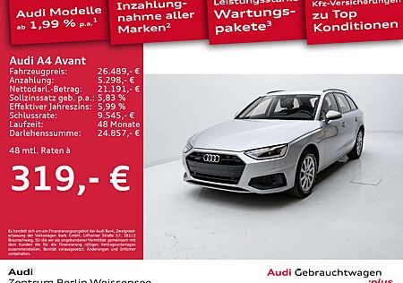 Audi A4 40 TDI S-TRO*QUA*AHK*ACC*RFK*LED*MFL**