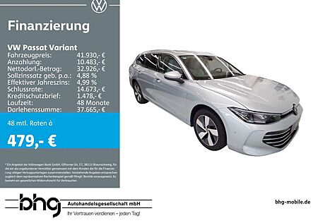 VW Passat Variant Volkswagen 2.0 TDI SCR DSG Elegance