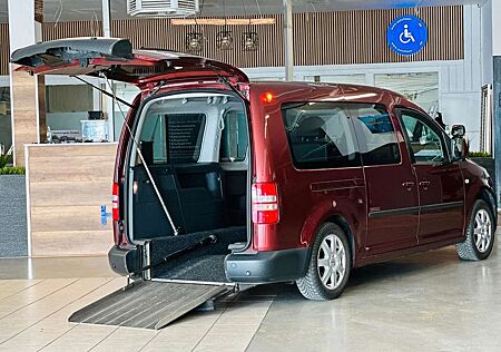 VW Caddy Volkswagen Maxi-Behindertengerecht-Rampe-Aktiv