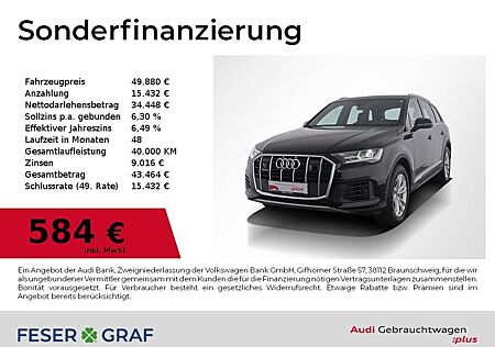 Audi Q7 55 TFSI e S Line Leder,Pano,Sitzbel,Kameras