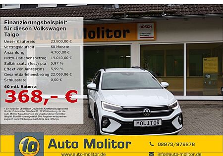 VW Taigo Volkswagen R-Line Sportpaket Digitales Cockpit LED Blendfreie