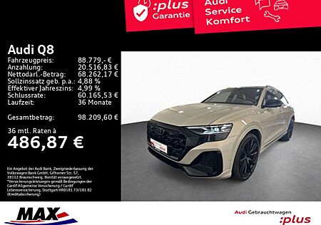 Audi Q8 50 TDI QUATT S LINE HD-MATRIX+PANO+AHK+RAUTE+