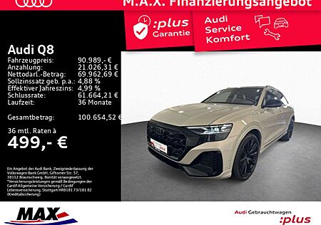 Audi Q8 50 TDI QUATT S LINE HD-MATRIX+PANO+AHK+RAUTE+