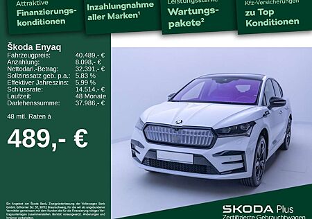 Skoda Enyaq Coupé RS 4x4*MATRIX*RFK*STDHZ*4xSHZ*CANTON