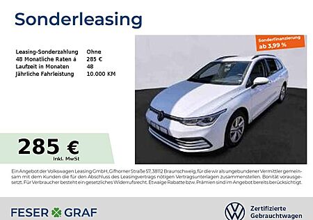 VW Golf Volkswagen 8 Variant Life 2.0 TDI DSG Navi Kamera ErgoSitze L