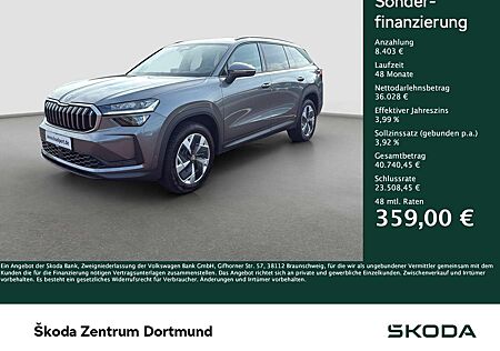 Skoda Kodiaq gebraucht kaufen Skoda Kodiaq 2.0 SELECTION LEDER PANO 360°CAM ACC LM18