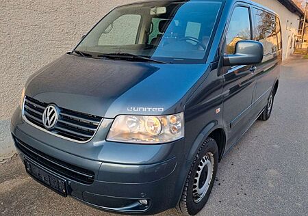 VW T5 Multivan Volkswagen T5 MULTIV UNITED TDI STANDHEIZ.LEDER*NAVI*1.HAND