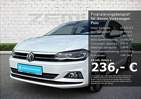 VW Polo Volkswagen 1.0 Comfortline LED 2-Zonen-Klimaautom SHZ Notbrem