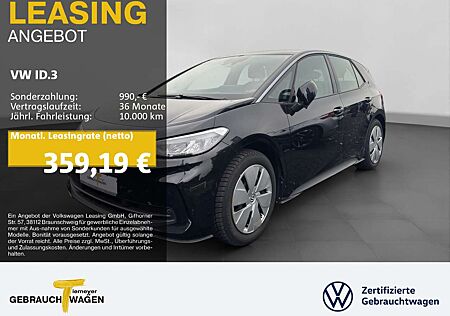 VW ID.3 Volkswagen PRO LM18 SITZHZG NAVI KAMERA