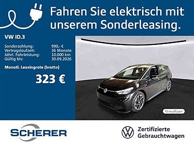 Volkswagen ID.3 Pro 58 kWh ACC+Kamera+Navi+App+Climatr+Sitz