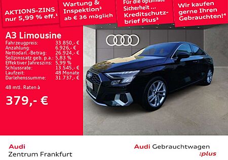 Audi A3 40 TDI quattro S tronic advanced LE