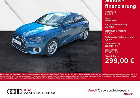 Audi A3 Sportback 40 TFSI e advanced AHK Navi Kamera