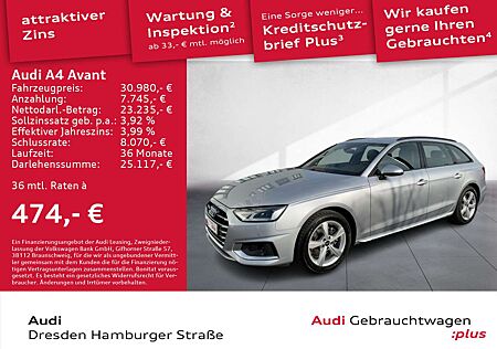 Audi A4 35 TFSI Advanced Navi S tronic