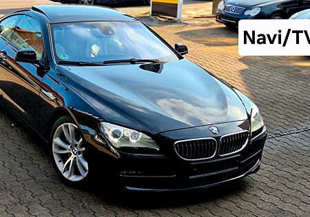 BMW 640 i 6er Coupe Org.43Tkm Leder Grau/Pano/Navi/TV