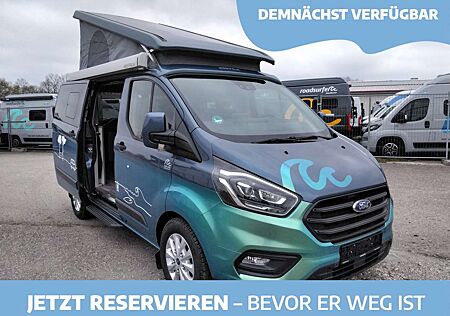 Ford Transit Custom Nugget Markise, Aufst.D, Heckküche, StHz, Außendsc