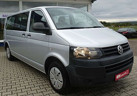 VW T5 Transporter Volkswagen 2.0 TDI Lang/1-Hand/ Klima/Euro5/9-Sitze