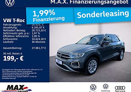 VW T-Roc Volkswagen 1.5 TSI DSG STYLE LED+DCP+PDC+AHK+NAVI+LAN