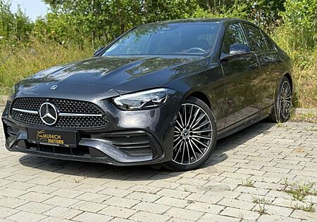 Mercedes-Benz C 180 AMG/PANO/LEATHER BRAUN/MEMORY/MODELLJAHR 2024