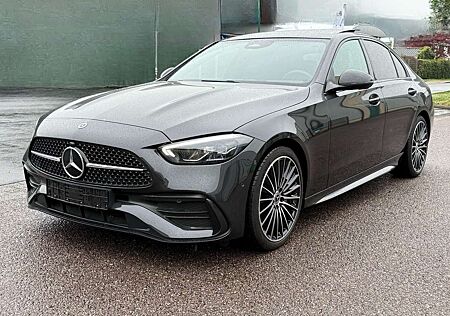 Mercedes-Benz C 180 AMG/PANO/LEATHER BRAUN/MEMORY/MODELLJAHR 2024