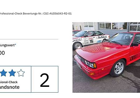 Audi QUATTRO Mit Gutachten von 2026