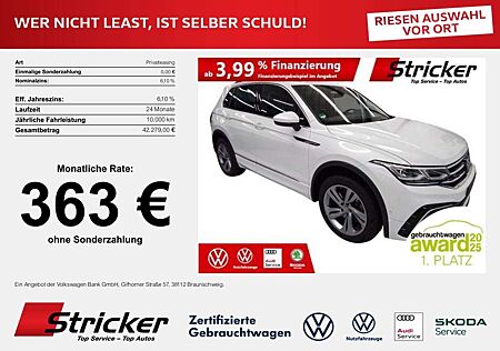 VW Tiguan Volkswagen R-Line 2.0TDI DSG 4M 363,-ohne Anzahlung Pano AHK