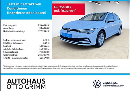 VW Golf Variant Volkswagen VIII Variant 2.0 TDI LED beh. Lenkrad AHK