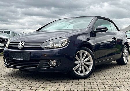 VW Golf Volkswagen VI Leder Klima TÜV neu Scheckheft TÜV neu