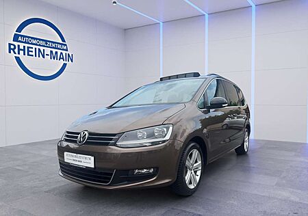 VW Sharan Volkswagen Match BMT PANO/4 Kids/7-Sitzer/TEILLEDER/TOP