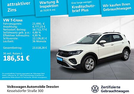 VW T-Cross Volkswagen 1.0 TSI Life PDC ACC LED LANE Navi