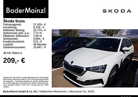 Skoda Scala 1.0 TSI Ambition Carplay LED Virtual Kam.