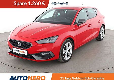 Seat Leon gebraucht kaufen Seat Leon 1.5 eTSI ACT FR Aut.*ACC*PDC*SHZ*ALU*