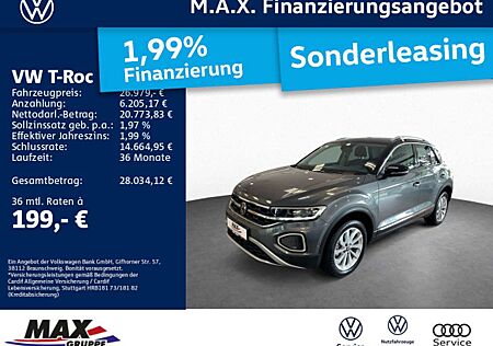 VW T-Roc Volkswagen 1.5 TSI DSG STYLE LED+DCP+PDC+NAVI+LANE AS