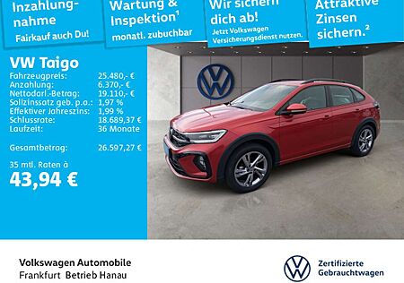 VW Taigo Volkswagen 1.0 TSI R-Line Navi IQ.Light DAB+ FrontAss