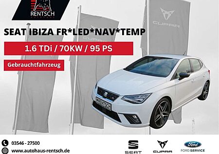 Seat Ibiza FR 1.6 TDi *LED*NAV*TEMP*KLIMA-AUTO*