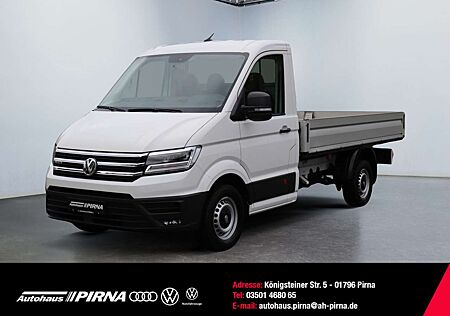 VW Crafter Volkswagen 35 2.0 TDI Pritsche mittellang 4MOTION LED AHK
