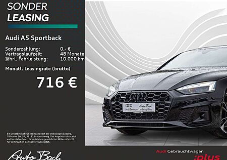 Audi A5 S line 40TDI qu Stronic Navi LED Hu