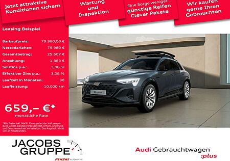 Audi Q8 e-tron 55 Dakar Black+/Pano/Matrix/V-Spiegel/HuD