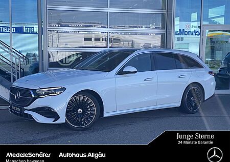 Mercedes-Benz E 300 de 4MATIC T-Modell mit EQ Hybrid Technologie AMG Dis DiLi AHK Pano Bur Keyl Mem