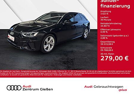 Audi A4 Avant 40 TDI S-tronic S line Black Pano Navi