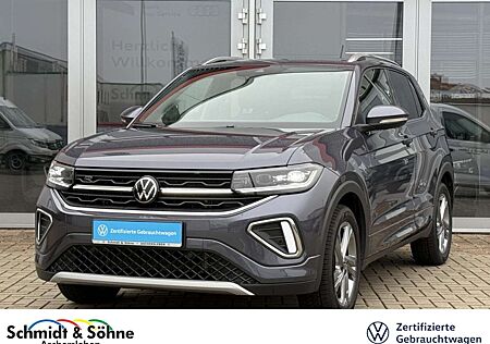 VW T-Cross Volkswagen R-Line 1.0 TSI DSG AHK+TOTW+ACC+MATRIX Klima Navi