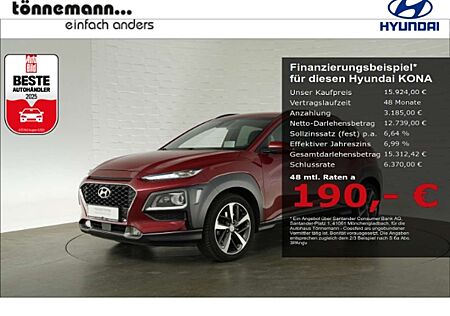 Hyundai Kona T-GDI STYLE DCT+VOLL LED+NAVI+RÜCKFAHRKAMERA+SITZ-