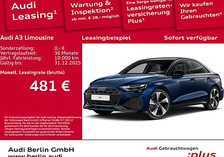 Audi A3 S line 35 TFSI S tronic