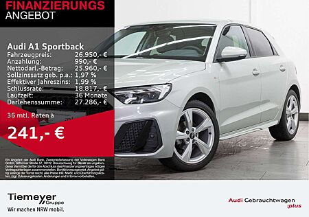 Audi A1 25 TFSI S LINE LM17 SPORTSITZE NAVI