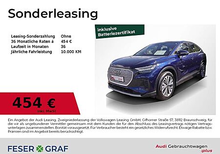 Audi Q4 e-tron Sportback 45 e-tron advanced Pano,Navi,Matrix
